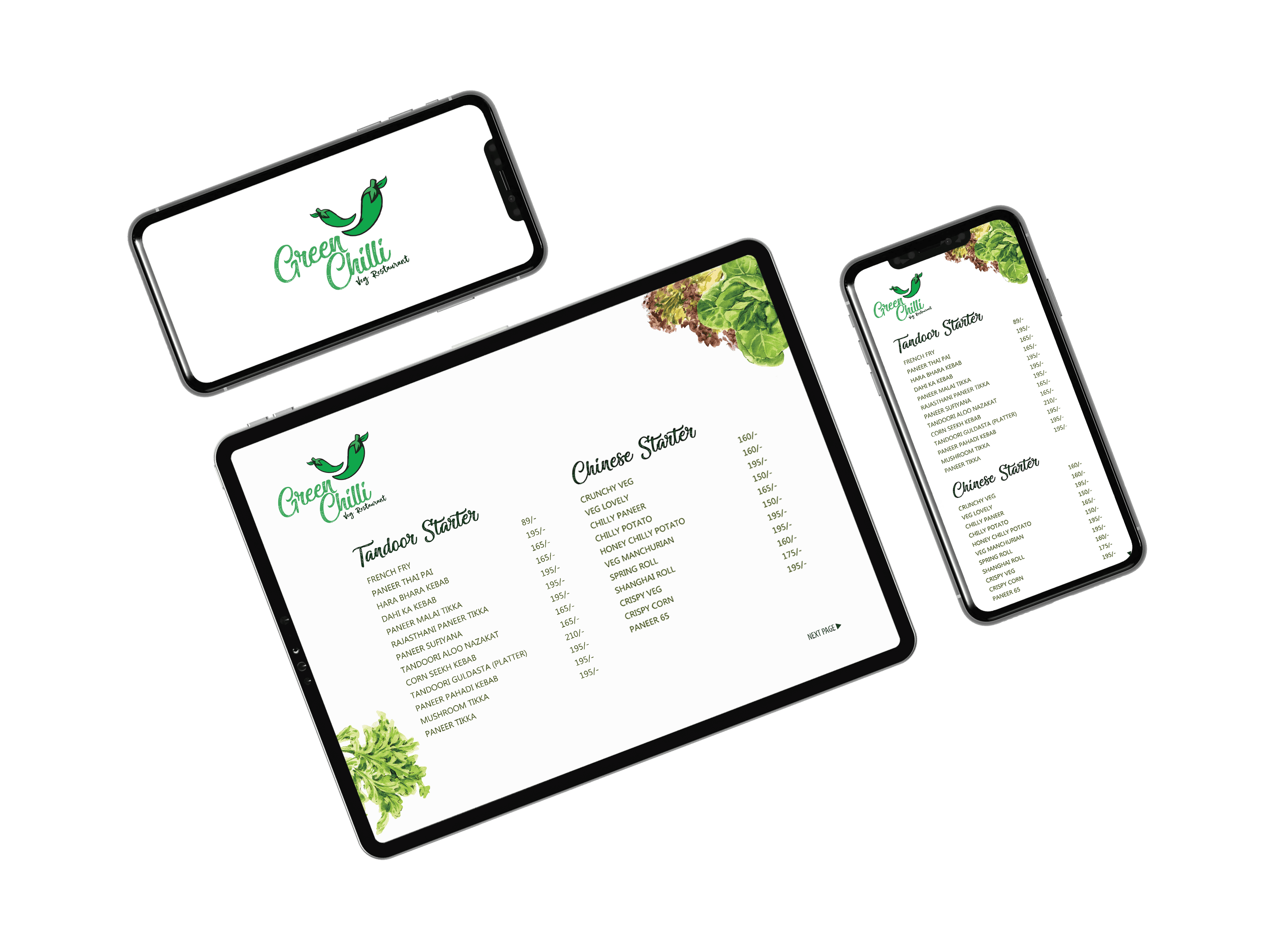3. Digital Experience (Menu UI)